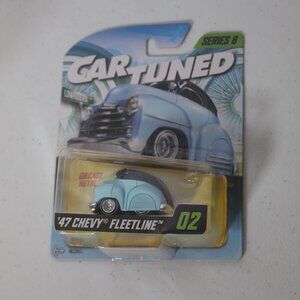 Car Tuned Series 8 #02 1947 Chevy Fleetline Lowriders Blvd 1:64 Diecast Vehicle